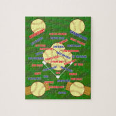 BASEBALL FIELD LEGPUZZEL (Verticaal)