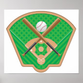 Baseball Field Poster (Voorkant)