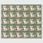 Baseball Field - Speciaal Jersey Number of de leef Cadeaupapier (Vlak)