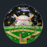 Baseball Field Sterrennachten Dartbord<br><div class="desc">Een geweldige baseball geïnspireerd dartboard. Biedt een leuke serie baseball targets, spelers en beelden. Ideaal voor traditionele kunstgames of voor het maken van die van jou! Veel plezier!</div>