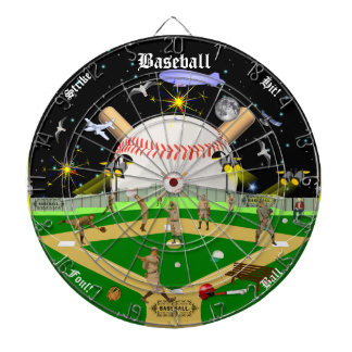 Baseball Field Sterrennachten Dartbord