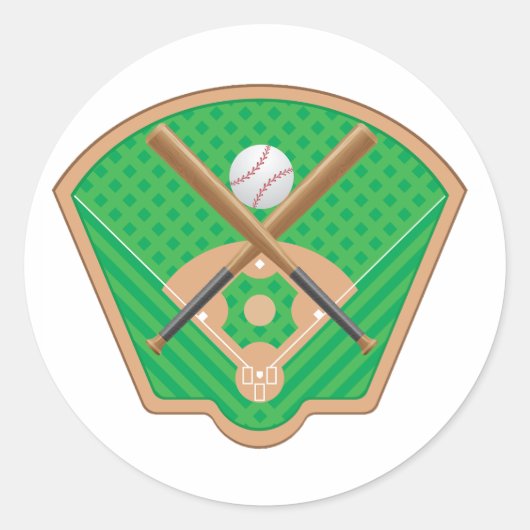 Baseball Field Stickers (Voorkant)