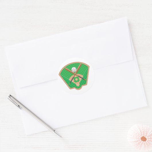 Baseball Field Stickers (Envelop)