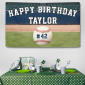 Baseball Field Team Number Sports Happy Birthday Spandoek