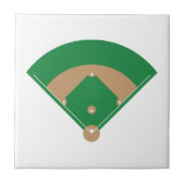 Baseball Field Tegeltje (Voorkant)