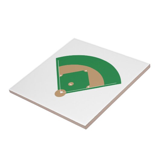 Baseball Field Tegeltje (Zijkant)