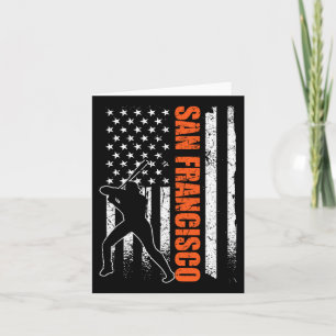 Baseball Flag Verenigde Staten  Patriottisch Kaart