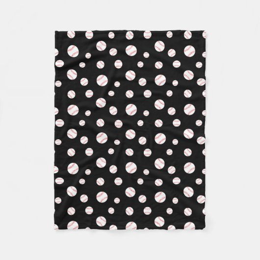 Baseball Fleece Blanket (Voorkant)