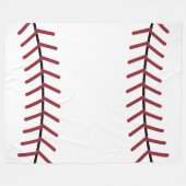 Baseball Fleece Blanket (Voorkant (Horizontaal))