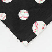 Baseball Fleece Blanket Deken (Hoek)