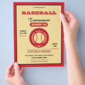 Baseball Flyer (Hand)