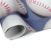 Baseball-foto Cadeaupapier (Rol Hoek)