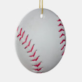Baseball-foto Keramisch Ornament (Rechts)
