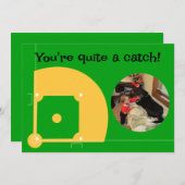 Baseball Foto Kind Klas Valentijn Feestdagenkaart (Voorkant / Achterkant)