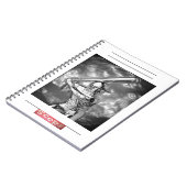 BASEBALL-fotonotebook (80 pagina's B&W) inrichten Notitieboek (Linkerzijde)