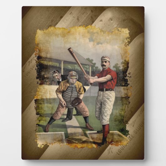 Baseball: Fotoplaat (Voorkant)