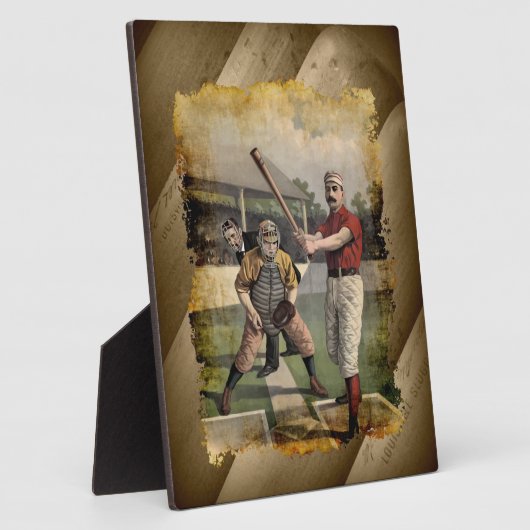 Baseball: Fotoplaat (Zijkant)