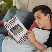 Baseball Foto's Schoon Wit HORIZONTAAL Notitieboek