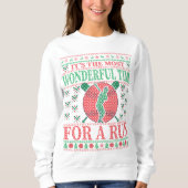  BASEBALL FUNNY CHRISTMAS QUOTES UGLY SWEATER (Voorkant)