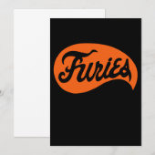 Baseball Furie The Warriors Baseball T-Shirts (Voorkant / Achterkant)