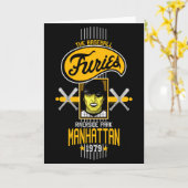 Baseball Furies Clic T-shirt  Kaart (Gele Bloem)