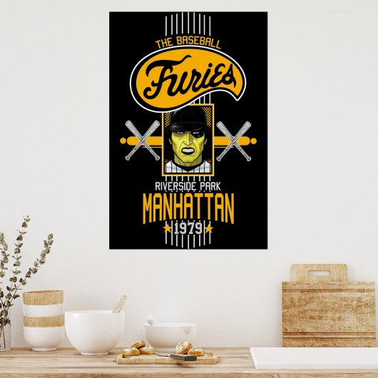 Baseball Furies Poster (Keuken)