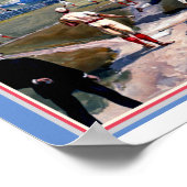 Baseball Game 1800 Louis Prang & Co. Art copy Poster (Hoek)