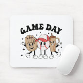 Baseball Game Dag  Moederdag Vrouwen Mannen Ki Muismat (Met muis)