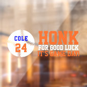 Baseball Game Day Back Window Cling voor SUV Raamsticker (Vel 2)