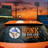 Baseball Game Day Back Window Cling voor SUV Raamsticker