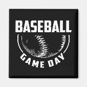 Baseball Game Day Magneet (Voorkant)
