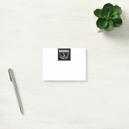 Baseball Game Day Post-it Notes (Kantoor)