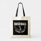Baseball Game Day Tote Bag (Achterkant)