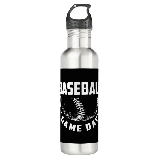 Baseball Game Day Waterfles (Voorkant)