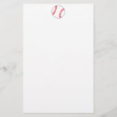 Baseball Gear Briefpapier (Voorkant)