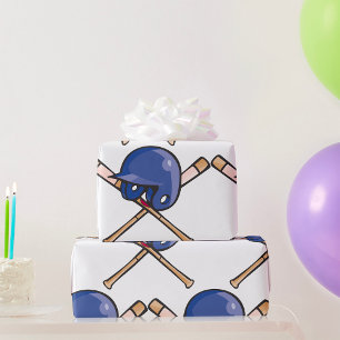 Baseball Gear Cadeaupapier