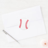 Baseball Gear Ronde Sticker (Envelop)