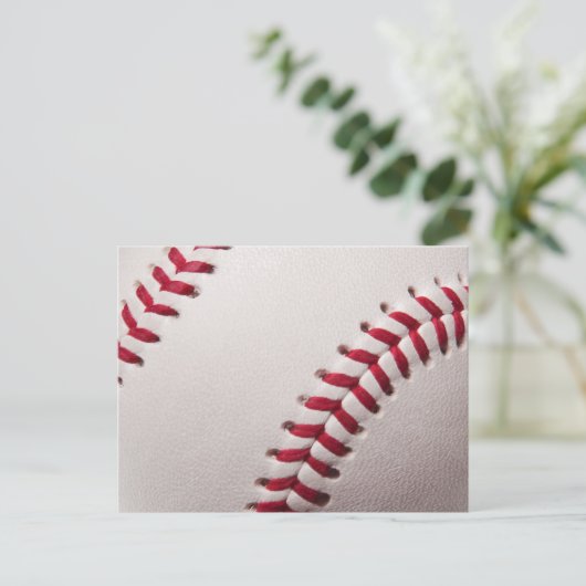 Baseball - Gepersonaliseerd Briefkaart (Staand voorkant)