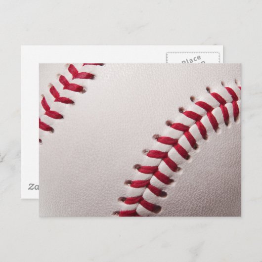 Baseball - Gepersonaliseerd Briefkaart (Voorkant / Achterkant)