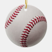 Baseball - Gepersonaliseerd Keramisch Ornament (Voorkant)