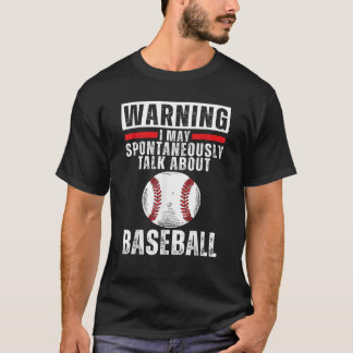 Baseball-Gezegden voor mannen Kinder honkbal T-shirt