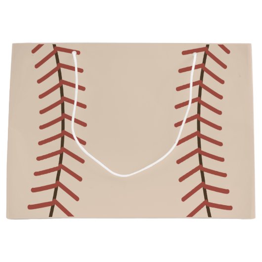  Baseball Gift Bag Groot Cadeauzakje (Voorkant)