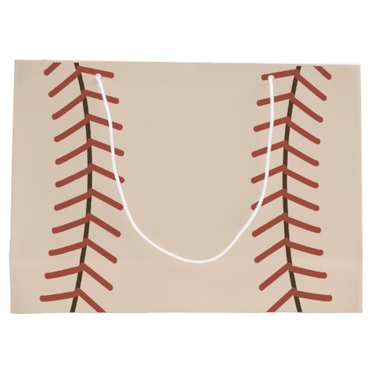  Baseball Gift Bag Groot Cadeauzakje (Achterkant)