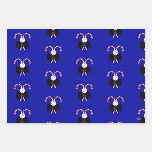 Baseball Gift Wrap HAMbyWG Inpakpapier Vel (Voorkant 2)