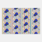 Baseball Gift Wrap HAMbyWG Inpakpapier Vel (Voorkant 3)