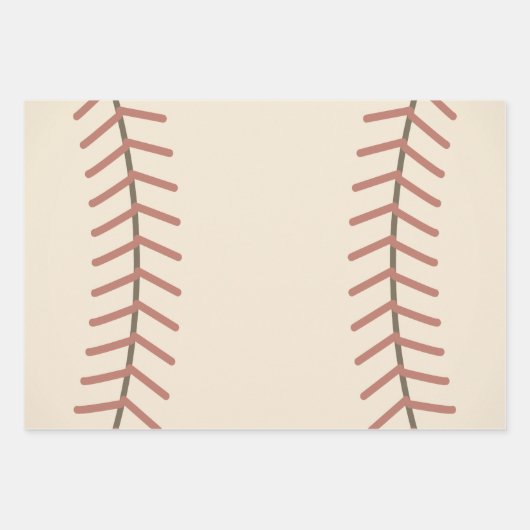  Baseball Gift Wrapping Paper (Voorkant 3)