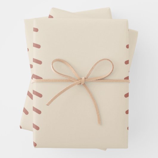  Baseball Gift Wrapping Paper (In situ)