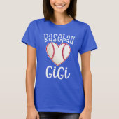 Baseball Gigi Womens Game day gift T-shirt (Voorkant)