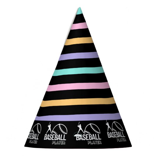Baseball Girl Birthday, Baseball Player Gift Party Feesthoedjes (Links)
