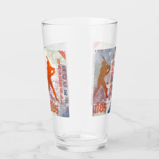 BASEBALL GLAS (Rechts)